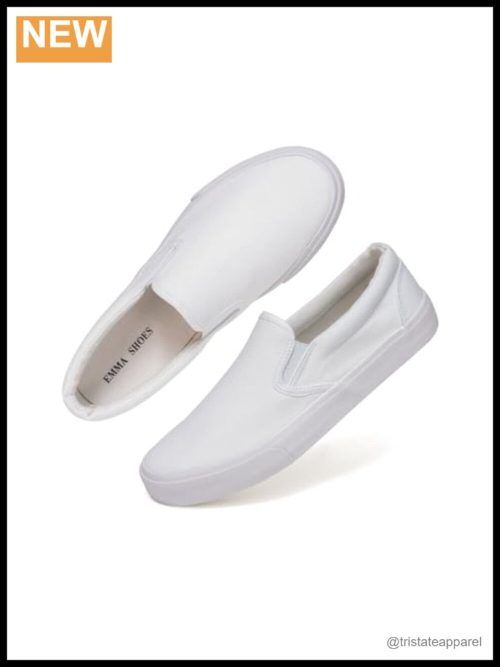 Canvas Slip On Sneakers Women Padded Insole Machine Washable Casual